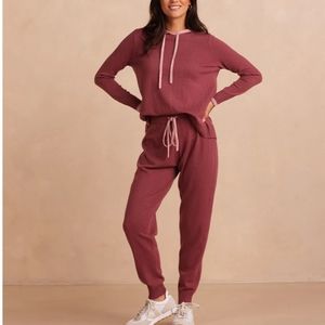 Summersault cashmere blend jogger set